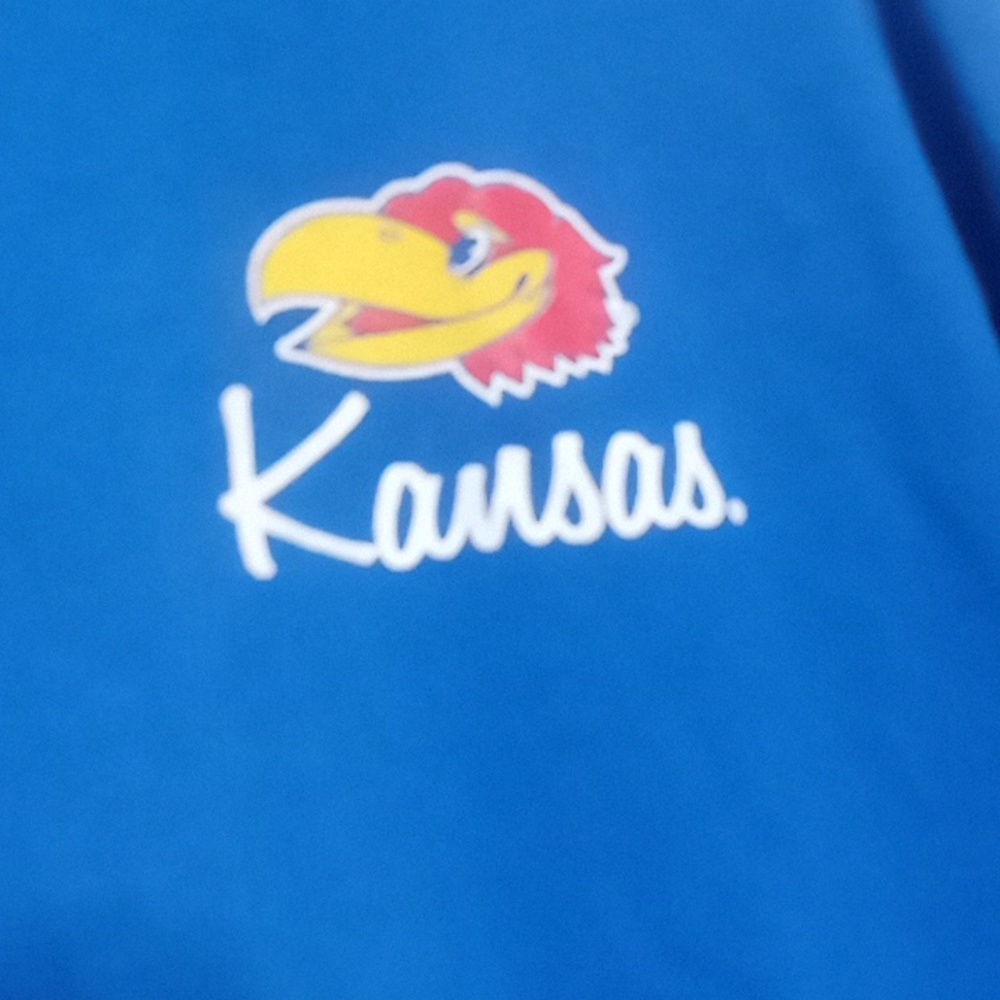 Kansas University Jayhawks long sleeve Cotton t-shirt Women's XXL